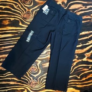 NWT Tommy Bahama Riptide Twill Capri Dark Blue size 12